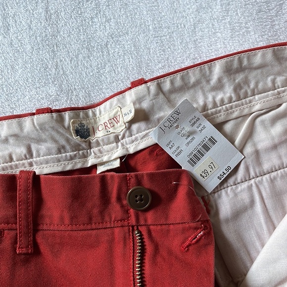 J.Crew Chinos - 34x32 - Straight-fit broken-in khaki pant - Picture 2 of 4